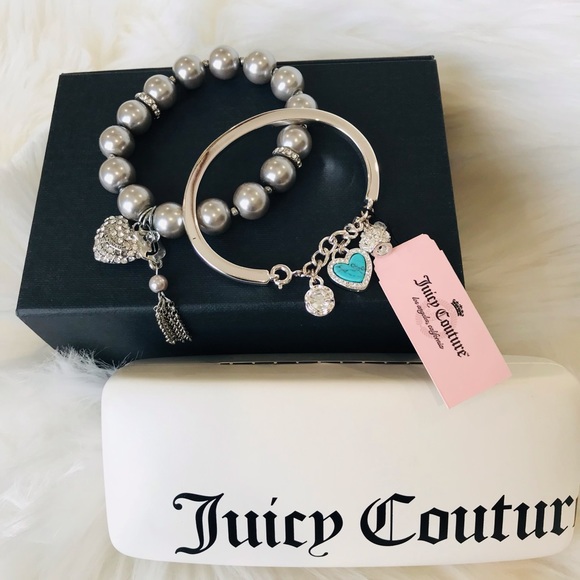 Juicy Couture lot- bracelets, and Sunglass case main image 5